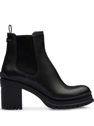 prada 2022 boots|Prada chunky heel ankle boots.